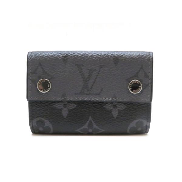 ルイ ヴィトン ディスカバリーコンパクト 三つ折り財布 モノグラム エクリプス LOUIS VUITTON（ルイ・ヴィトン） ディスカバリーコンパクトウォレット