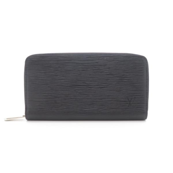 LOUIS VUITTON ルイ・ヴィトン ジッピー・ウォレット エピ ノワール/SV M61857 長財布_x000D_
 エピレザー ノワール/SV メンズ【中古】437 LOUIS VUITTON（ルイ・ヴィトン） ジッピー・ウォレット エピ ノワール