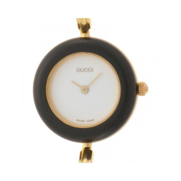 GUCCI（グッチ） チェンジベゼル 11/12.2 腕時計 GP/樹脂系 ホワイト