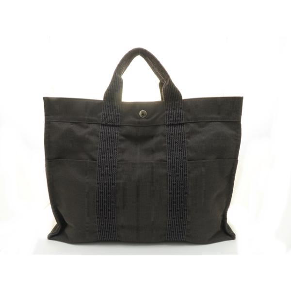 HERMES（エルメス） エールライントートMM グレー/SV トートバッグ