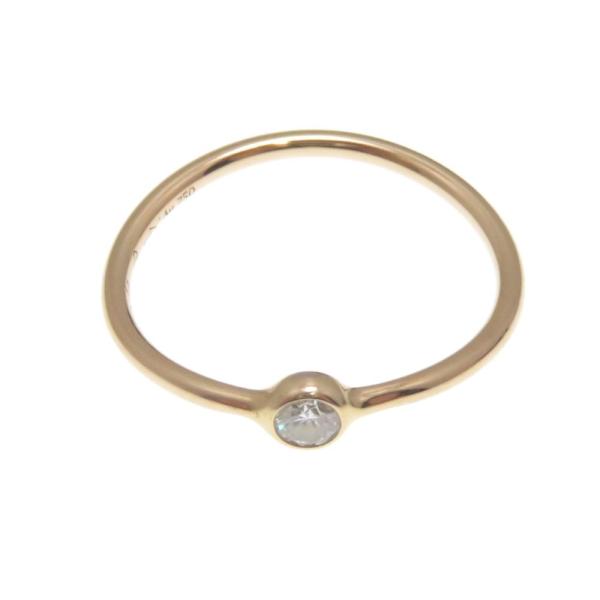 ★SALE★【ティファニー】ウェーブ　シングルロウ　ダイヤ　リング　６号 TIFFANY&Co.（ティファニー） ウェーブシングルロウR/PG/1PD/0.9g