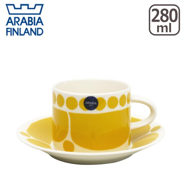 ◆Sunnuntai スンヌンタイ◆ティーカップ＆ソーサー 280ml◆サイズ：（カップ）口径8.5cm / 幅10.5cm / 深さ6.7cm　(ソーサー)直径16.5cm / 高さ1.8cm / リム4cm※スタッフ採寸のため、若干の誤...