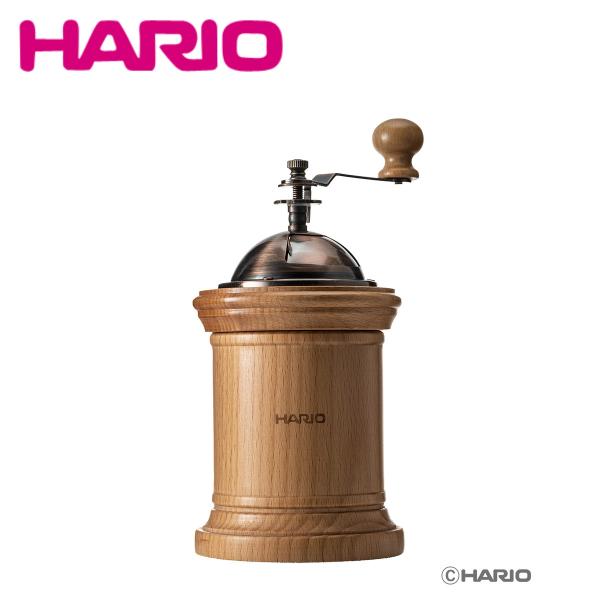 ハリオ コーヒーミル・コラム CMR-502C 手動手挽きコーヒーミル珈琲ミル 木製 HARIO