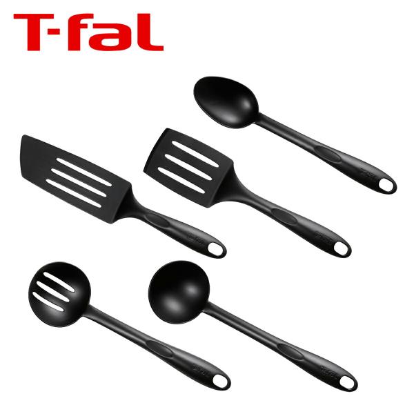 他サイト： ティファール キッチンツール エピス（ターナー・ロングターナー・レードル・ストレーナー・スプーン） T-falの商品画像