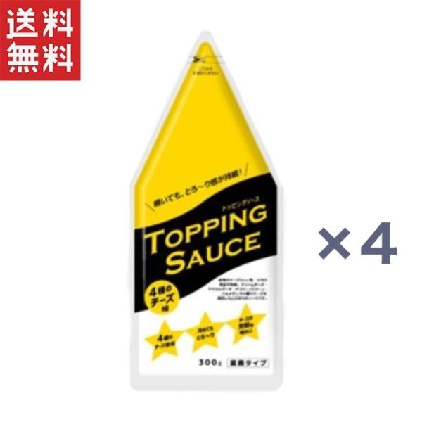 ニップン トッピングソース 4種のチーズ味 300g 業務タイプ nippn チーズソース 常温便