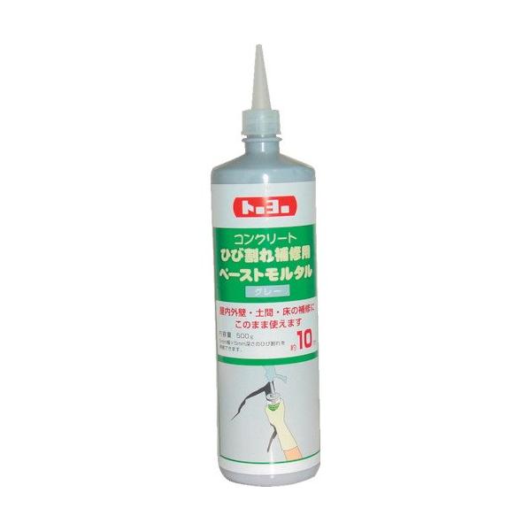 他サイト： MATERAN トーヨー ひび割れ補修用ペーストモルタル 500g グレーの商品画像