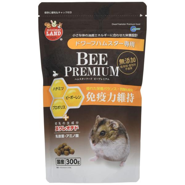 他サイト： ミニマルランド ハムスターフード ビープレミアム ドワーフ 300グラム (x 1)の商品画像