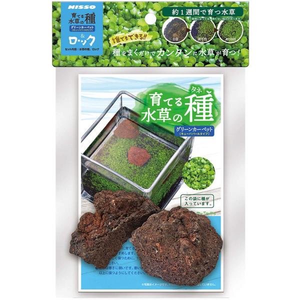 他サイト： ニッソー 育てる水草の種グリーンカーペット&amp;ロックの商品画像