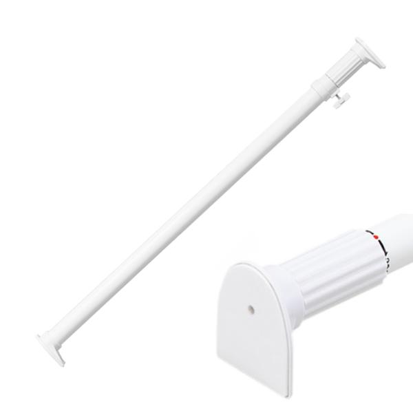 他サイト： パークレーン つっぱり棒 ジャッキ式超強力タイプ M ホワイト 幅73~120cm 耐荷重55~33kgの商品画像