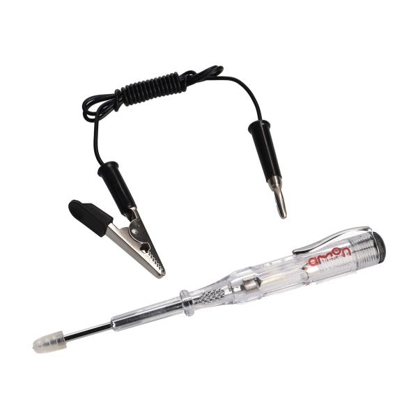 他サイト： エーモン(amon) 検電テスター(LED光タイプ) DC6V~DC24V 通電確認など電装品の取り付け作業時にの商品画像