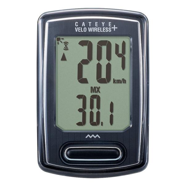他サイト： キャットアイ(CAT EYE) サイクルコンピュータ VELO WIRELESS+ CC-VT235W ブラック 160-4302 スピードの商品画像
