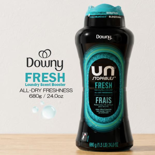 Downy Unstopables In-Wash Scent Booster Beads, Fresh Scent, 24 oz