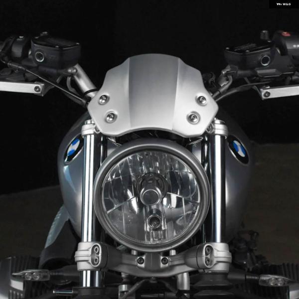 並行輸入品RNINET ウィンドシールド アルミ ウィンド ディフレクター ウィンドスクリーン BMW R NINE T RACER R9T PURE SCRAMBLER URBAN G/S 2014-2023