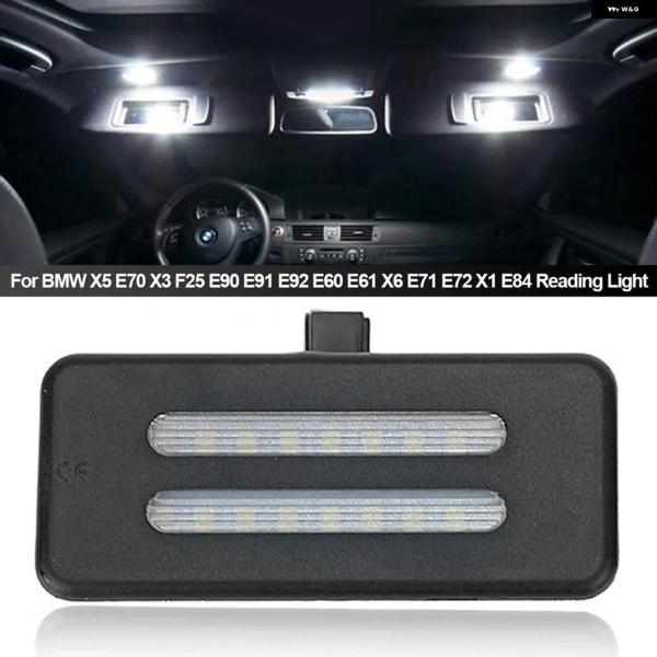 並行輸入品 BMW X5 E70 X3 F25 E90 E91 E92 E60 E66 E71省エネ型LED車内サンバイザー/バニティミラー ランプ/読書灯