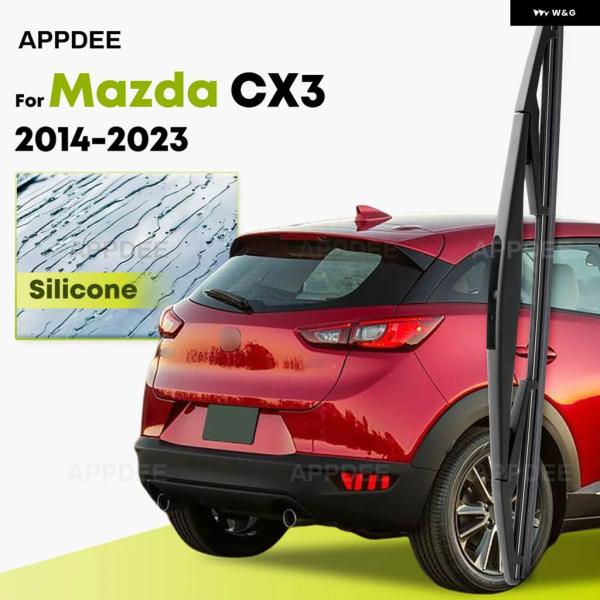 並行輸入品 マツダ CX3 2014-2023用 シリコンリア ワイパー コーティング フロントガラス ワイパー ブレード10インチリア