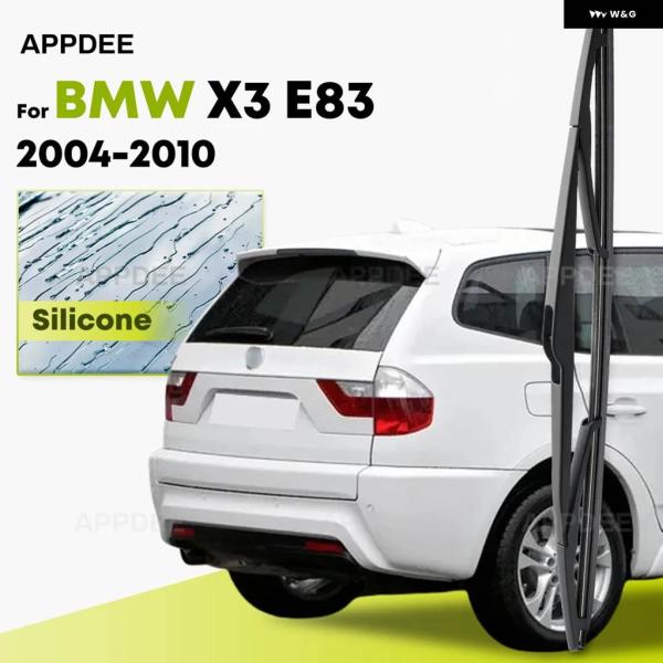 並行輸入品 BMW X3 E83 2004-2010用 シリコンリア ワイパー コーティング フロントガラス ワイパー ブレード14インチリア