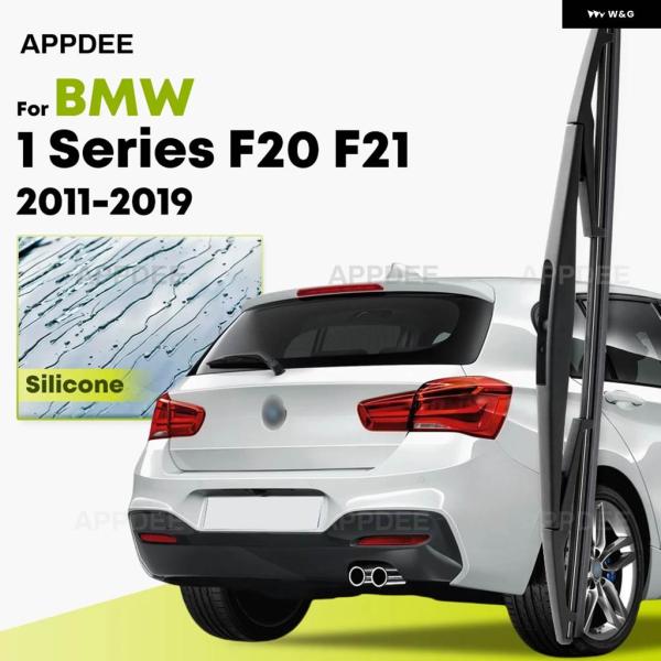 並行輸入品 BMW 1シリーズ F20 F21 2011-2019用 シリコンリア ワイパー コーティング フロントガラス ワイパー ブレード12インチリア