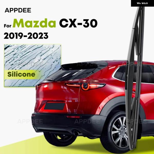 並行輸入品 マツダ CX-30 CX30 2019-2023シリコンリア ワイパー コーティング フロントガラス ワイパー ブレード14インチリア