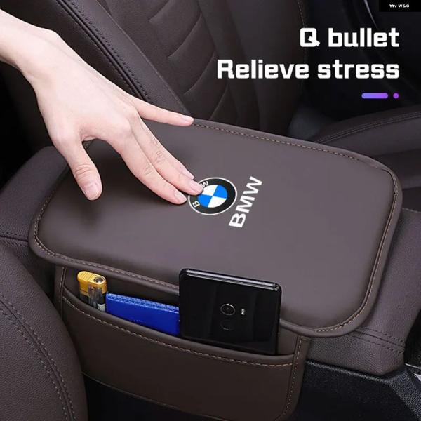並行輸入品 BMW X3 X5 X6 X7 1 3 5 6 7シリーズ E38 E46 E70 E90 G20 G30用カー アームレスト ボックス パッド 収