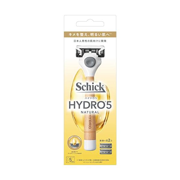 Schick(シック) シック Schick ハイドロ5ナチュラル ホルダー(刃付き+替刃1コ) :samcaa51b2179:DaliyStore 通販 Schick シック ハイドロ5 ナチュラル 替刃 8コ入 1個