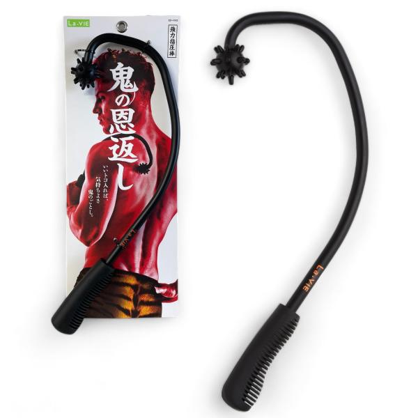 <div class="product_wrapper">  <div class="title">La-VIE(ラヴィ) 指圧器 ツボ押し棒 鬼の恩返し</div>  <div class="ca...