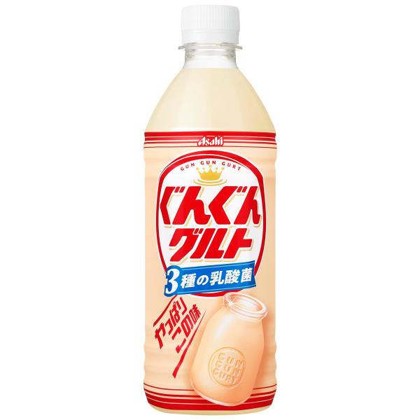 <div class="product_wrapper">  <div class="title">カルピス アサヒ ぐんぐんグルト 3種の乳酸菌 500ml×24本</div>  <div cla...