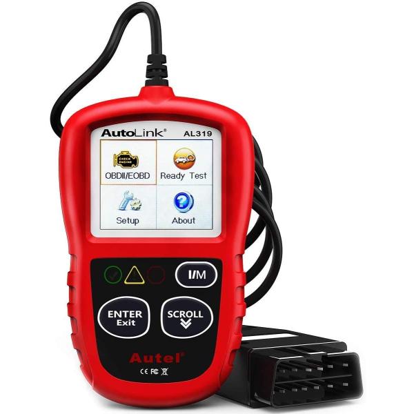 OBD2故障診断機 Autel AL319 日本語サポート コードリーダー DTC定義/コードを消去 スキャンツール 車用故障診断機 obd2 スキャ
