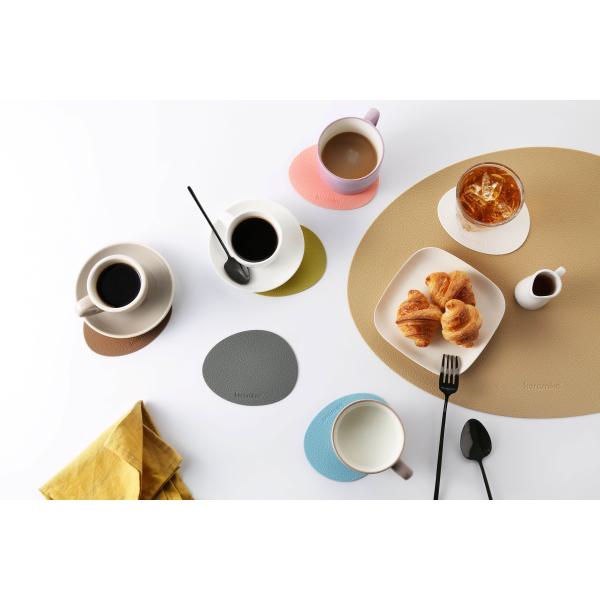 コースター オーバル 4枚 keramika ランチョンマット おしゃれ モダン インテリア 欧米