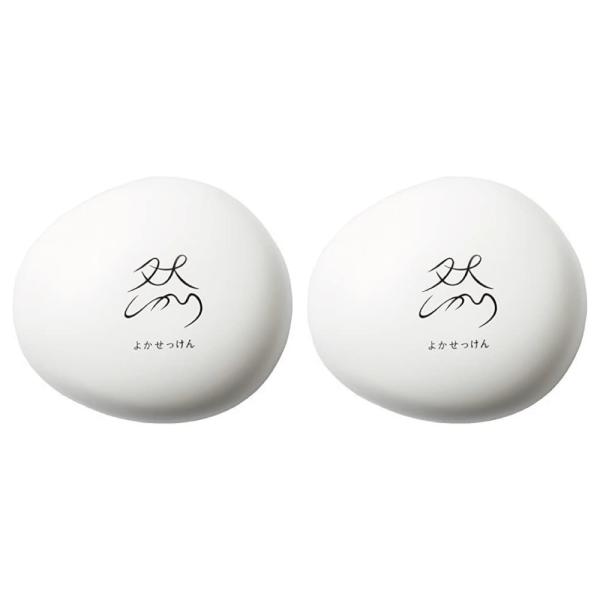 【2個セット＋泡立てネット付き】 長寿の里 然-しかり- よかせっけん よか石鹸 よか石けん ジャータイプ 88g [医薬部外品]