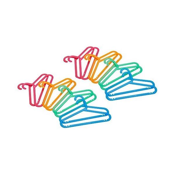 16本セット IKEA イケア BAGIS 30169728 子供用コートハンガー 4色