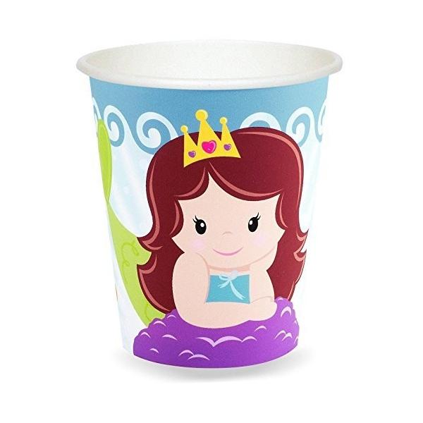 Mermaids 9 Oz 限定価格セール Paper 人魚9オンス紙コップ クリスマス Cups ハロウィン