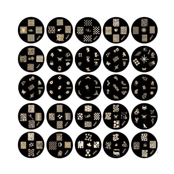 おすすめ Shany ネイルスタンプ イメージプレート 13年版 並行輸入品 25枚セット