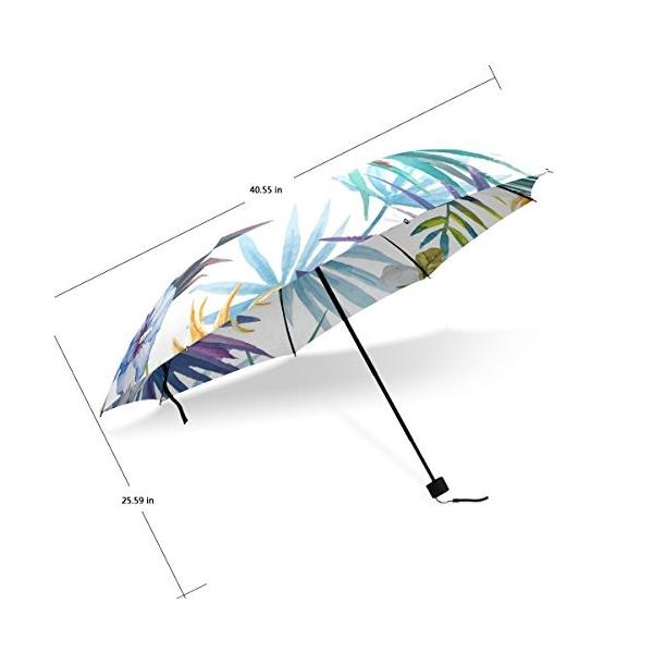 ユキオ Ukio 折りたたみ傘 三つ折り傘 可愛いインコ 水色 全国どこでも送料無料 絵 お洒落 美品 手動開閉 撥水性 鞄に常備 雨傘 シンプル 晴雨兼用