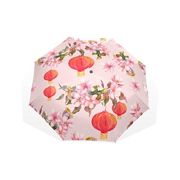 バララ お求めやすく価格改定 La Rose 折り畳み傘 手動開閉 軽量 日傘 晴雨兼用 ピーク ランタン 折りたたみ傘 花柄 かわいい Uvカット