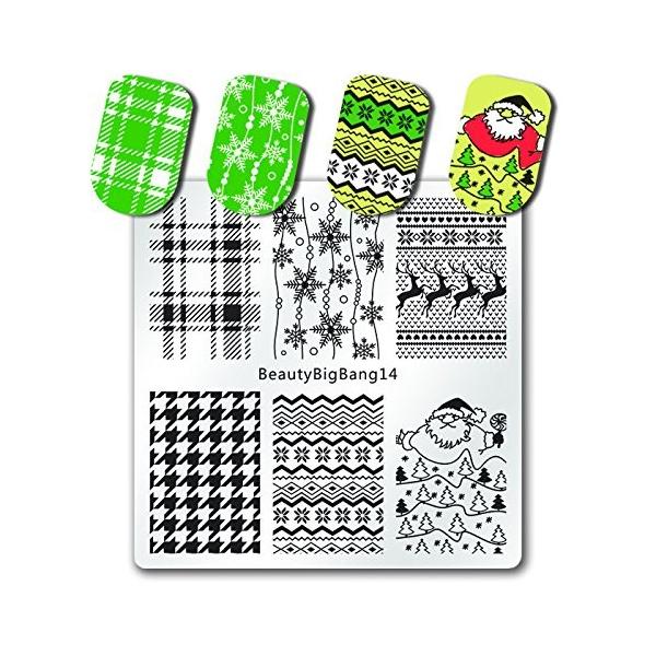 Yideahome スタンププレート 高級な ネイルイメージプレート ネイルステンシル ネイルプレート ネイルデザイン用品 ネイルアートツール