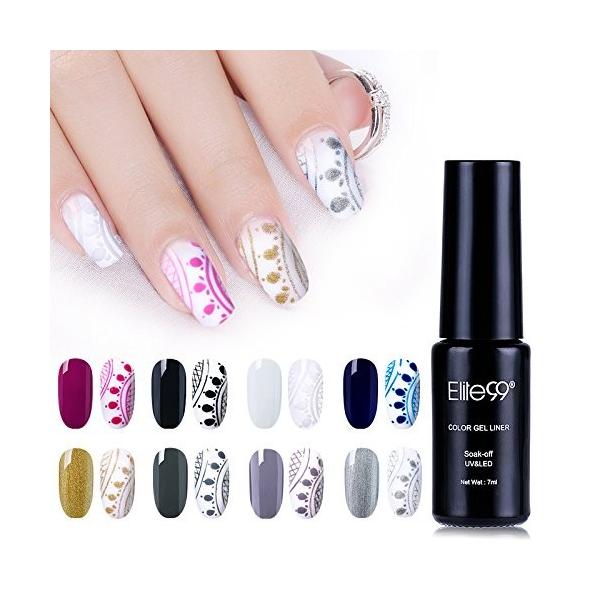 ジェルネイル カラージェル ライナージェル 細いブラシタイプ 7ml 全30色選択可 格安激安 30色全セット