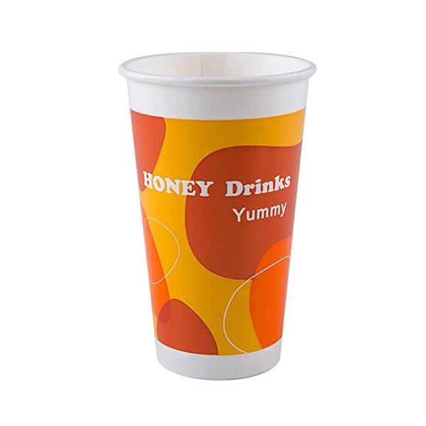 ハッピー ライフ Happylife 断熱 ホット用 紙コップ 業務用 大放出セール お茶 厚紙 ペーパーカップ 497ml コーヒー 100個入