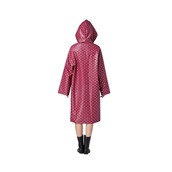 レインコート 可愛い ポンチョ 初回限定 タイプ 袖つき レインウェア おしゃれ ドット柄 合羽 防汚 通勤 通学 自転車 軽量 スポッツ観戦 防水 バイク