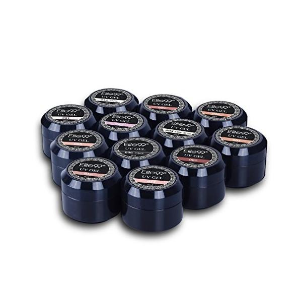 ジェルネイル 賜物 長さだしジェル ビルダージェル エクステンションジェル Uvジェル 8ml 全12色選択可 1色入り