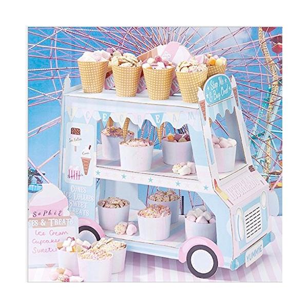 ケーキスタンド カップケーキ ランキング総合1位 デザート スイーツ スタンド 紙製 可愛い 結婚式 子供誕生日 全７仕様 1 お祝い