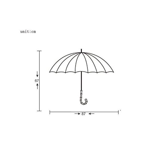 創造的な竹ハンドル傘かわいい落書きは傘をロングハンドル学生ギフトを描く 海外輸入