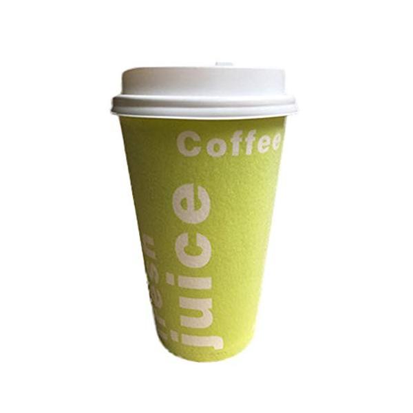 ハッピー ライフ Happylife 紙コップ フタ付き ペーパーカップ 市販 耐熱 ジュースカップ 使い捨て コーヒーカップ ミルクカップ