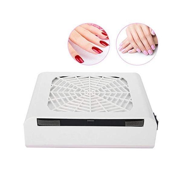 ネイルダスト 集塵機 ダストコレクター ネイルケア 強い吸収力 40w ネイルダスト吸引 ネイルファン 二代 ホワイト40w 有名な お手入れ簡単