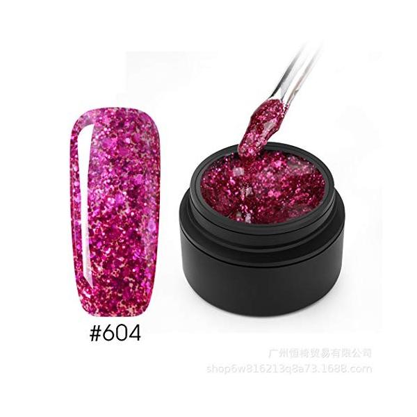 カメレオンネイル レジンデコ素材 ネイルアート 星の欠片 キラキラ 宇宙塗り 1ケース 604 ネイル用品 割り引き 5g 全２０色