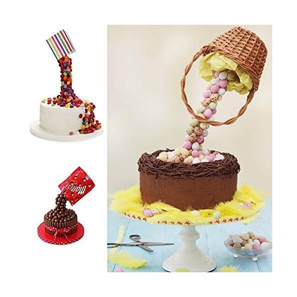 アンチグラビティ ポアリング ケーキキット 自分だけのショーストッパーを作成しましょう ケーキサポート