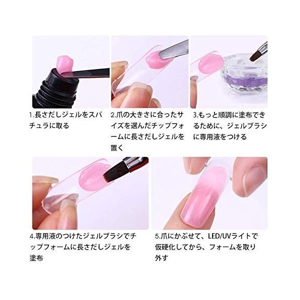 Ur Sugar 長さだしジェルセット 7点セット ポリジェル スカルプチュア ピンク クリア ヌッド スターター