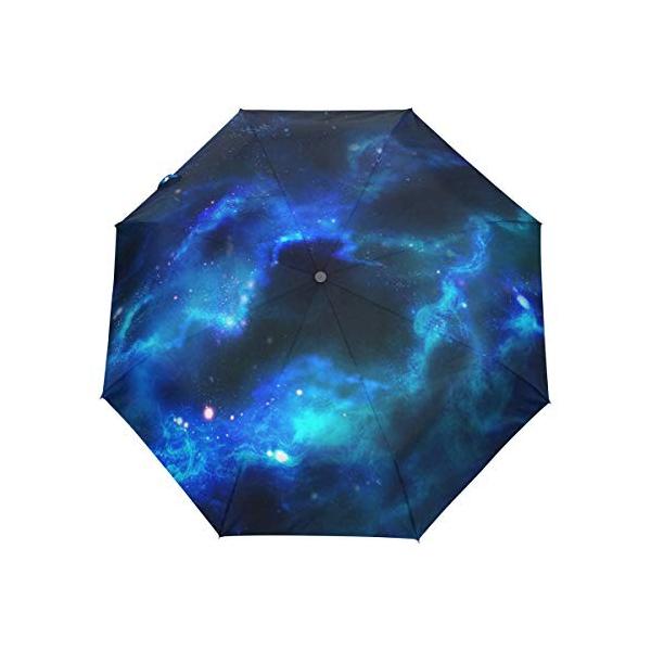 Sukau 折り畳み傘 宇宙柄 雲 軽量 自動開閉 晴雨兼用 レディース 耐強風 頑丈な8本骨 今だけ限定15 Offクーポン発行中 ワンタッチ 梅雨対策 日傘 メンズ 傘 収納ケース付
