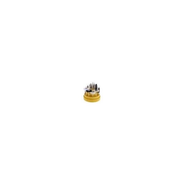 Cuticate 4色選択 ネイル研削研磨ヘッド 電気ネイルドリルビット ネイルアートツール 31