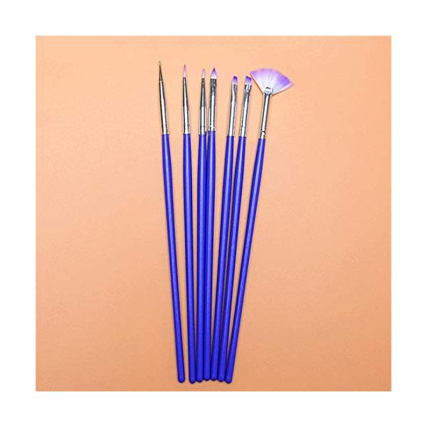 Gespout ネイルブラシ ネイルアート ネイルペン 爪 アート ネイル筆 ジェルネイルブラシ ネイル用品道具 全品最安値に挑戦 ジェルネイル用 絵の具 多用途