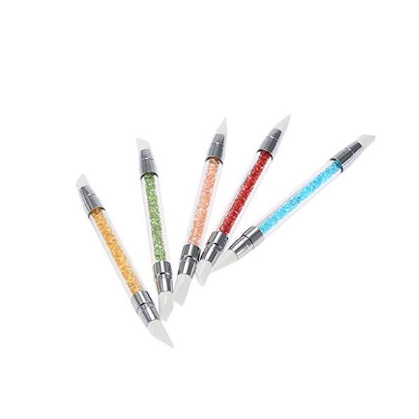 Gespout ネイル 筆 新作入荷 新品 シリコン ネイルブラシ ジェルネイルブラシ 絵の具 ジェルネイル用 ネイル用品道具 ネイルアートブラシ